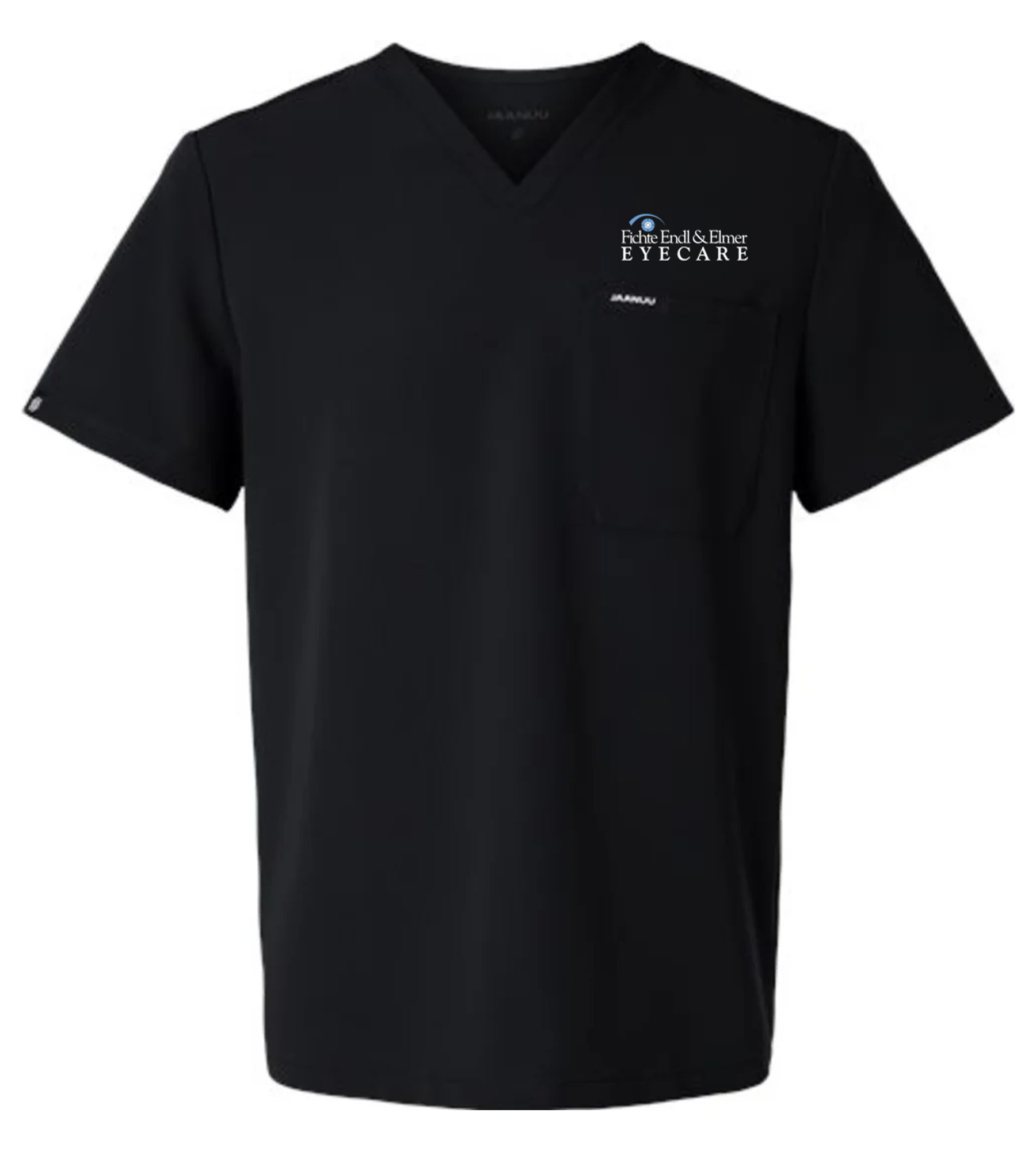 Jaanuu Holmes Everyday 1-Pocket Scrub V-Neck Top